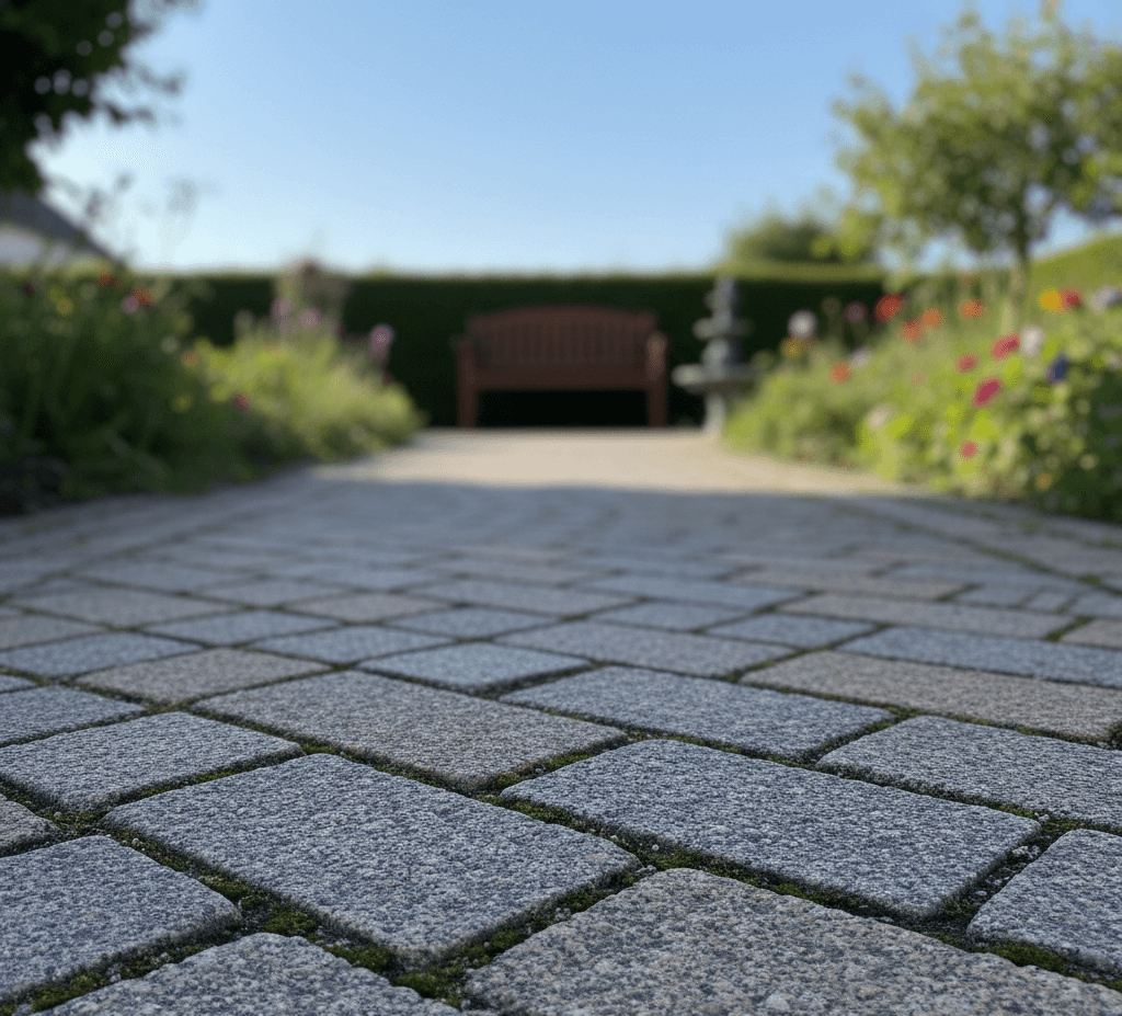 betonpflaster garten